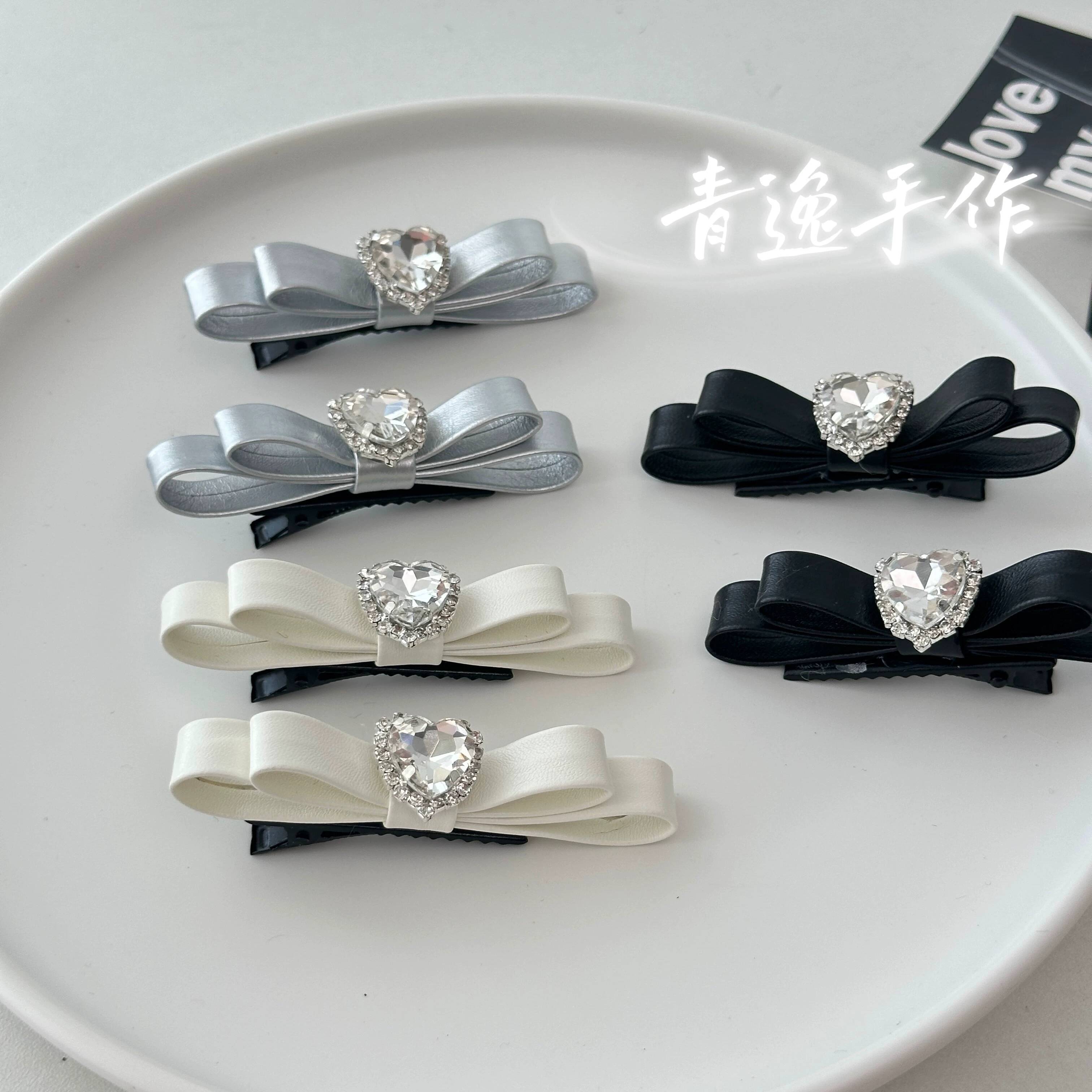 Landmine-stijl Kant-stijl Hart - Hair Clips recensie en prijs