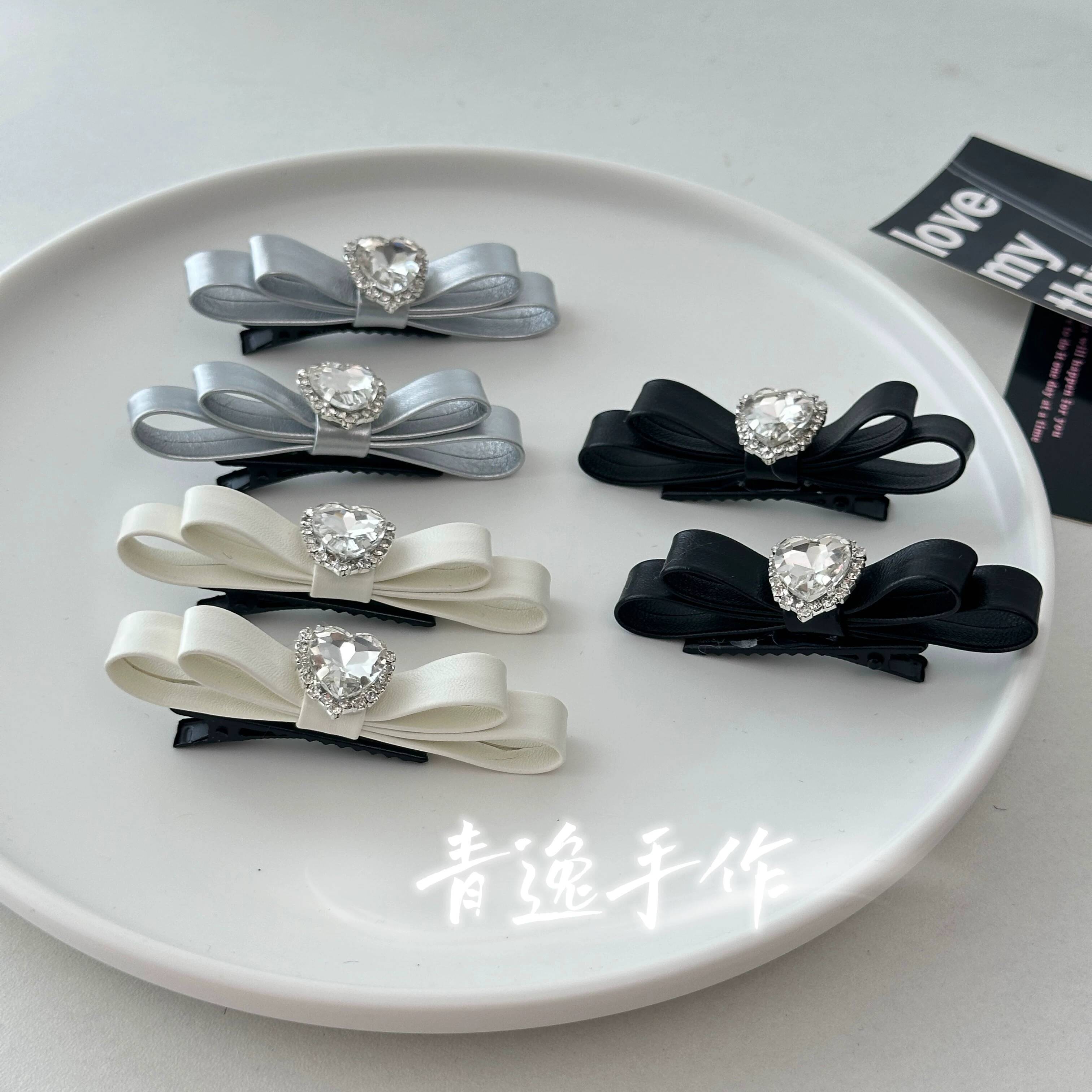 Landmine-stijl Kant-stijl Hart - Hair Clips recensie en prijs