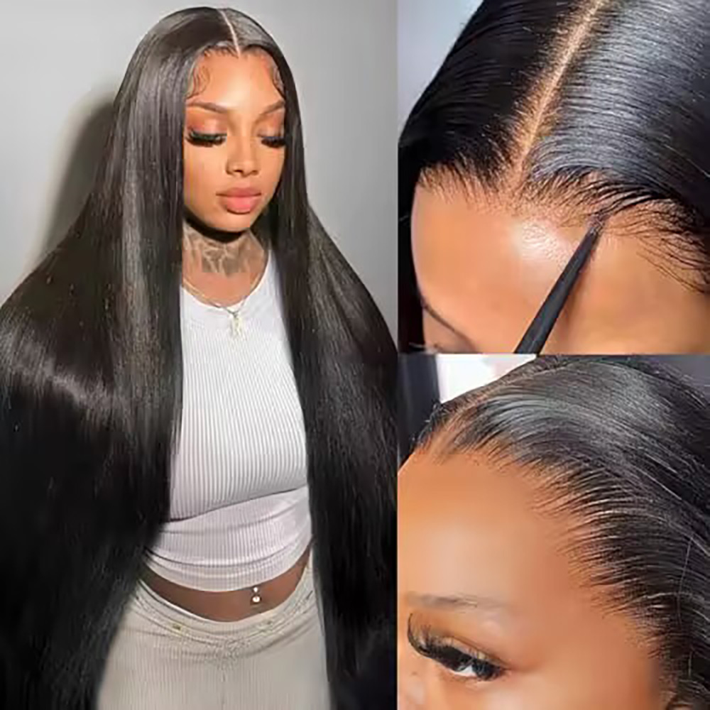 200% Dichtheid Bone Straight 7 - Hd Lace Frontal Wig Human Hair Pre Plucked recensie en prijs