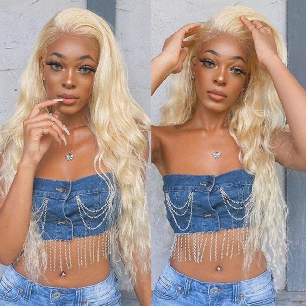 Onzichtbare trekkoord, 360 HD- - 613 Blonde Body Wave Lace Front Wig recensie en prijs